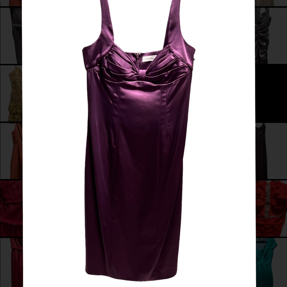 NWT Calvin Klein Plum Dress Size 8